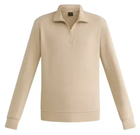 Athletic Works Men's Active Fleece Quarter Zip Sweatshirt