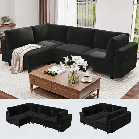 Mercer41 103" Oversized Modular Sectional Sofa