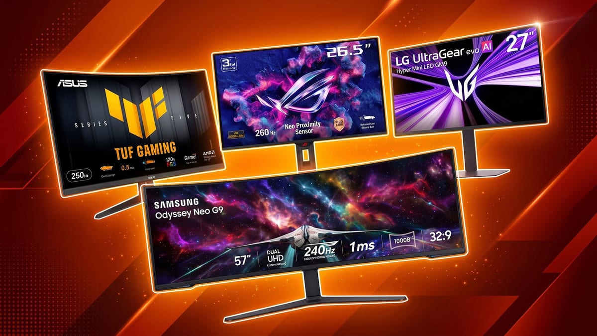 Samsung, LG, and ASUS Gaming Monitors: Up to $600 Off at Best Buy