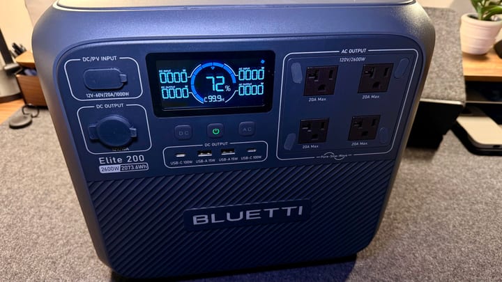 Bluetti Elite 200 V2 Portable Power Station