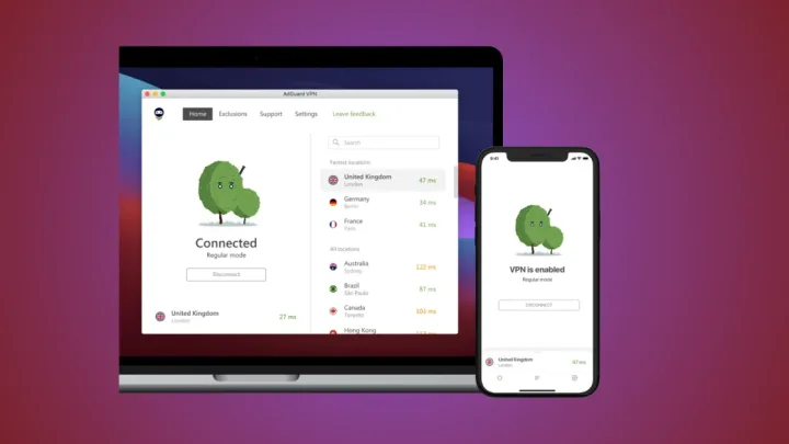 AdGuard VPN + Ad Blocker Family Security Suite