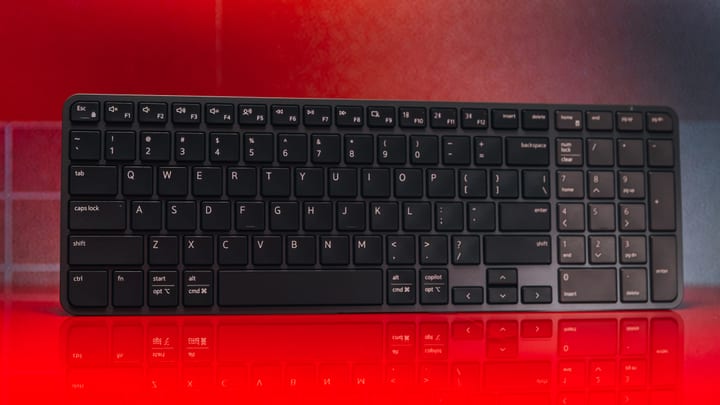 Dell Pro 7 Rechargeable Compact Keyboard
