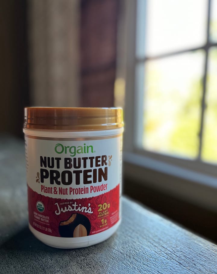 Orgain Organic Vegan Nut Butter Protein Powder