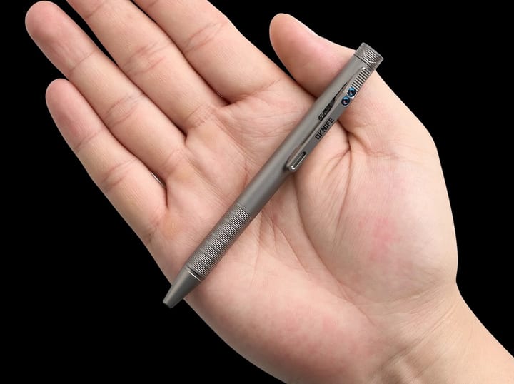 OKNIFE B1 Ti titanium ballpoint pen