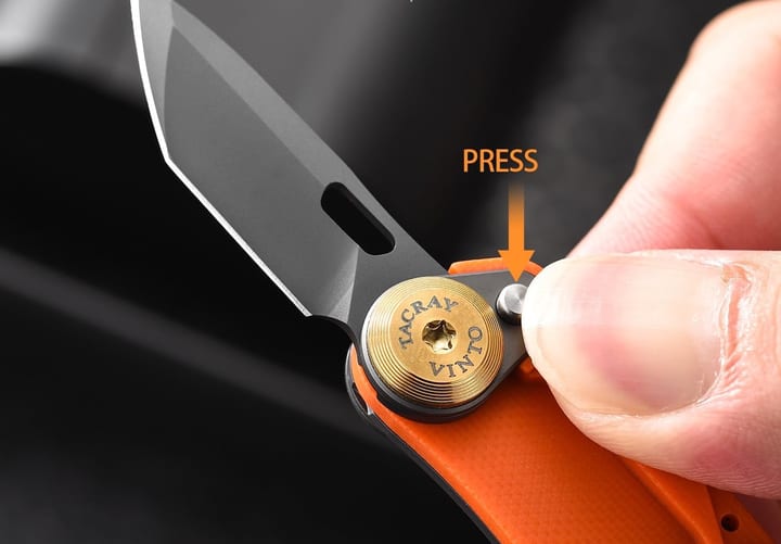 TACRAY Vinto 5-in-1 Keychain Multitool Mini Pocket Knife