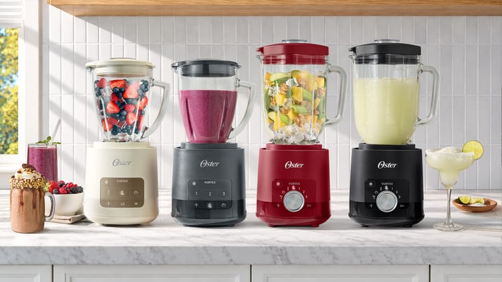 Oster Vortex and Oster Vortex Plus glass blenders