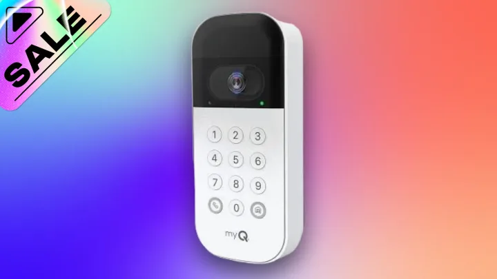 Chamberlain myQ smart garage door video keypad