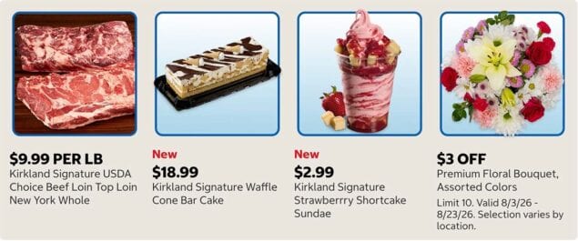 Costco Insider Highlights August 2026 Weekly Deals on Kirkland Signature Items and Pantry Staples