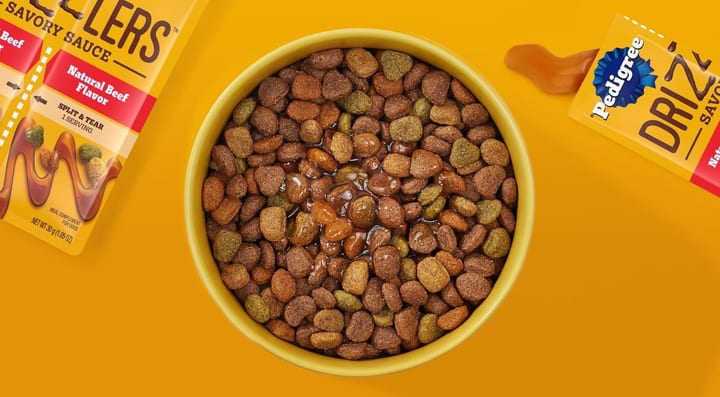 Pedigree Drizzlers dog food