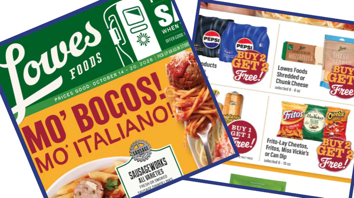 Lowes Foods Weekly Ad Deals: BOGOs, Meat, and Produce Discounts